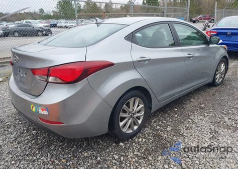 2015 Hyundai Elantra Se z USA, uszkodzony, nr VIN 5NPDH4AE8FH586079